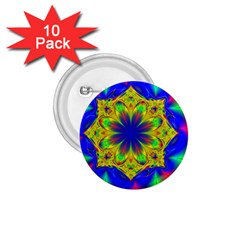 Digital Art Fractal Artwork Flower 1 75  Buttons (10 Pack) by Pakrebo