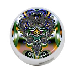 Fractal Art Artwork Design 4-port Usb Hub (two Sides) by Pakrebo