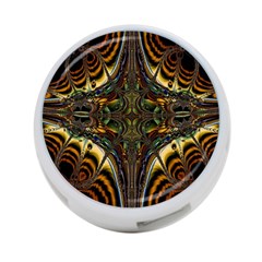 Abstract Art Artwork Fractal Pattern 4-port Usb Hub (one Side) by Pakrebo