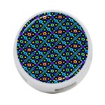 Have Fun Multicolored Text Pattern 4-Port USB Hub (Two Sides) Back