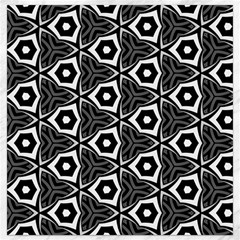 Black White Pattern Canvas 12  X 12  by Bajindul