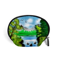 Digital Art Artwork Drawing Accessory Pouch (small) by Wegoenart