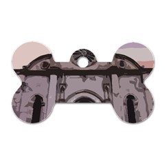 Cathedral Dog Tag Bone (one Side) by snowwhitegirl