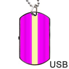 Colors And More Wonderful Colors Dog Tag Usb Flash (two Sides) by pepitasart