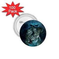 Aweome Troll With Skulls In The Night 1 75  Buttons (100 Pack)  by FantasyWorld7