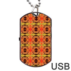 Ml 193 Dog Tag Usb Flash (two Sides) by ArtworkByPatrick