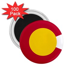 Colorado State Flag Symbol 2 25  Magnets (100 Pack)  by FlagGallery