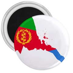 Eritrea Flag Map Geography Outline 3  Magnets by Sapixe