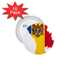 Moldova Country Europe Flag 1 75  Buttons (10 Pack) by Sapixe