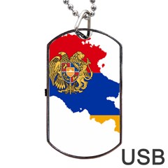 Borders Country Flag Geography Map Dog Tag Usb Flash (two Sides) by Sapixe