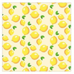 Fruits Template Lemons Yellow Large Satin Scarf (square) by Pakrebo