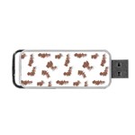 Casual Portable USB Flash (Two Sides) Back
