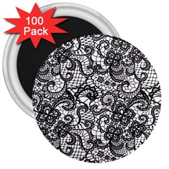 Encaje 3  Magnets (100 Pack) by Sobalvarro