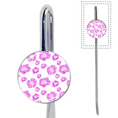 Pink Flower Book Mark by scharamo