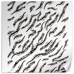 Zebra Canvas 12  X 12  by scharamo