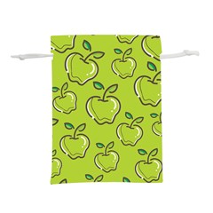 Fruit Apple Green Lightweight Drawstring Pouch (s) by HermanTelo