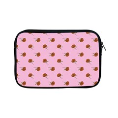 Peach Rose Pink Apple Ipad Mini Zipper Cases by snowwhitegirl