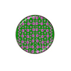 Bloom In Peace And Love Hat Clip Ball Marker (4 Pack) by pepitasart