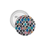Diamond Shapes Pattern 1.75  Buttons Front