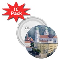 Architecture Old Sky Travel 1 75  Buttons (10 Pack) by Simbadda