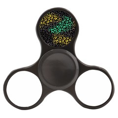 Abstract Geometric Seamless Pattern With Animal Print Finger Spinner by Vaneshart