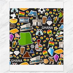 Vector Flat Seamless Texture Pattern Ghana Canvas 18  X 24  by Vaneshart
