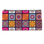 Mandala Pattern Pencil Cases Front