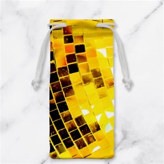Golden Disco Ball Jewelry Bag by essentialimage
