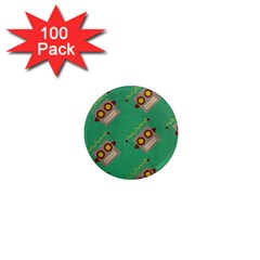 Toy Robot 1  Mini Magnets (100 Pack)  by Vaneshart