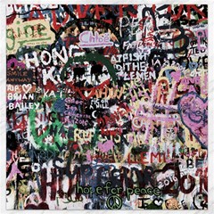 Graffiti Wall Background Canvas 12  X 12  by Vaneshart