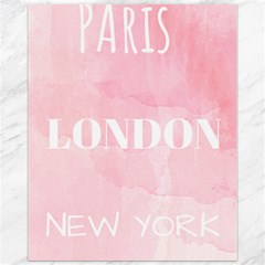 Paris, London, New York Canvas 11  X 14  by Lullaby