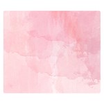 Pink blurry pastel watercolour ombre Double Sided Flano Blanket (Small)  50 x40  Blanket Back