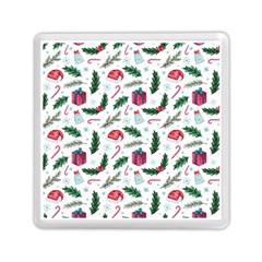 Christmas Background Memory Card Reader (square) by Simbadda