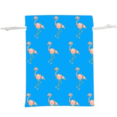 Flamenco Birds Exotic Nice Pink  Lightweight Drawstring Pouch (xl) by Mariart