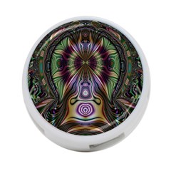 Digital Art Fractal Artwork 4-port Usb Hub (two Sides) by Wegoenart