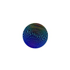 Abstract Circles Lines Colorful 1  Mini Buttons by Vaneshart