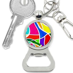 Abstract Background Bottle Opener Key Chain by Vaneshart