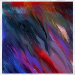 Abstract Paint Painting Watercolor Canvas 16  X 16  by Vaneshart