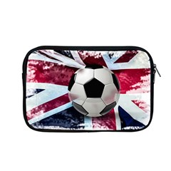 Soccer Ball With Great Britain Flag Apple Macbook Pro 13  Zipper Case by Vaneshart