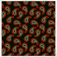 Seamless Paisley Pattern Canvas 16  X 16  by Vaneshart