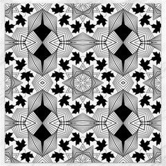 Seamless Pattern With Maple Leaves Canvas 16  X 16  by Vaneshart