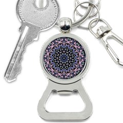 Background Kaleidoscope Abstract Bottle Opener Key Chain by Wegoenart