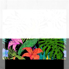 Tropical Greens Rectangular Jigsaw Puzzl by Sobalvarro