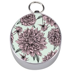 Flowers Silver Compasses by Sobalvarro