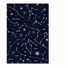 Space Wallpapers Large Garden Flag (two Sides) by Vaneshart