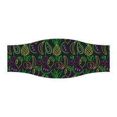 Neon Fruit Seamless Pattern Stretchable Headband by Vaneshart