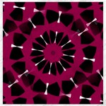 Pink And Black Seamless Pattern Canvas 16  x 16  15.2 x15.41  Canvas - 1