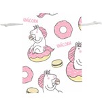 Unicorn Seamless Pattern Background Vector (1)  Lightweight Drawstring Pouch (XL) Back