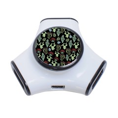 Cute Africa Seamless Pattern 3-port Usb Hub by Vaneshart