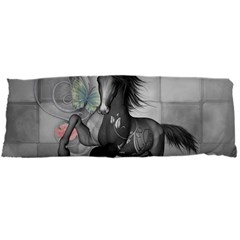Wonderful Black And White Horse Body Pillow Case Dakimakura (two Sides) by FantasyWorld7